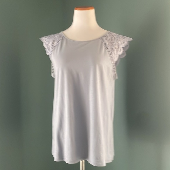 Loft top with Lace sleeves size L - Picture 1 of 4
